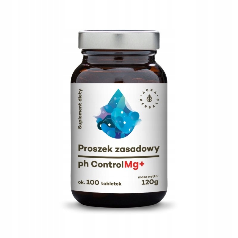 AURA HERBALS Proszek zasadowy - tabletki - pH Cont