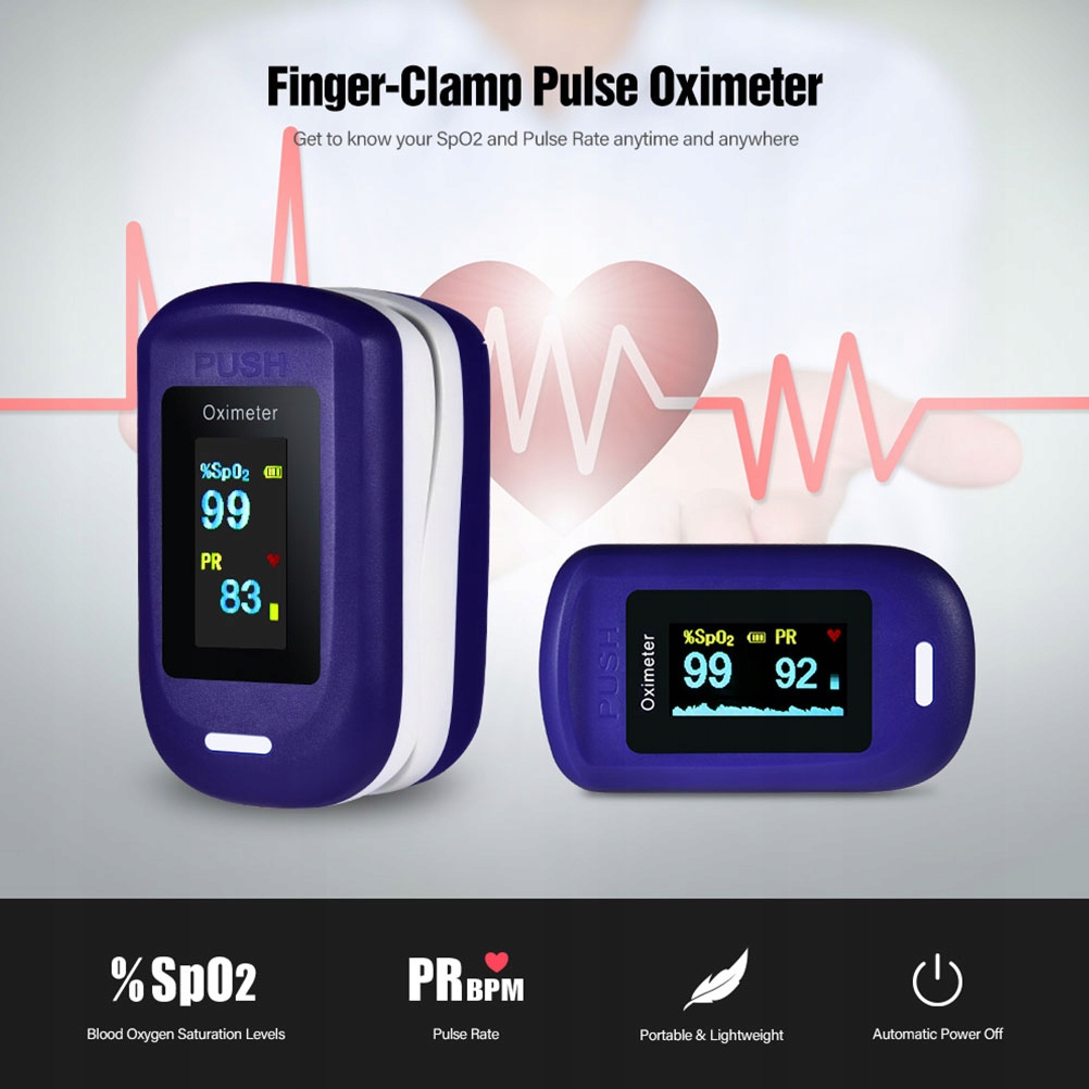 Купить Пульсоксиметр на пальце Пульсоксиметр Рабочий монитор: отзывы ...