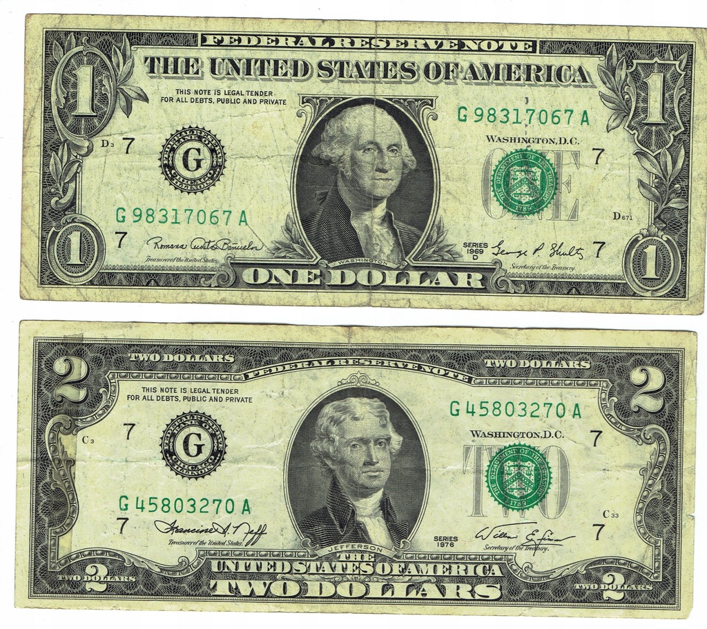 Zestaw dolarów USA