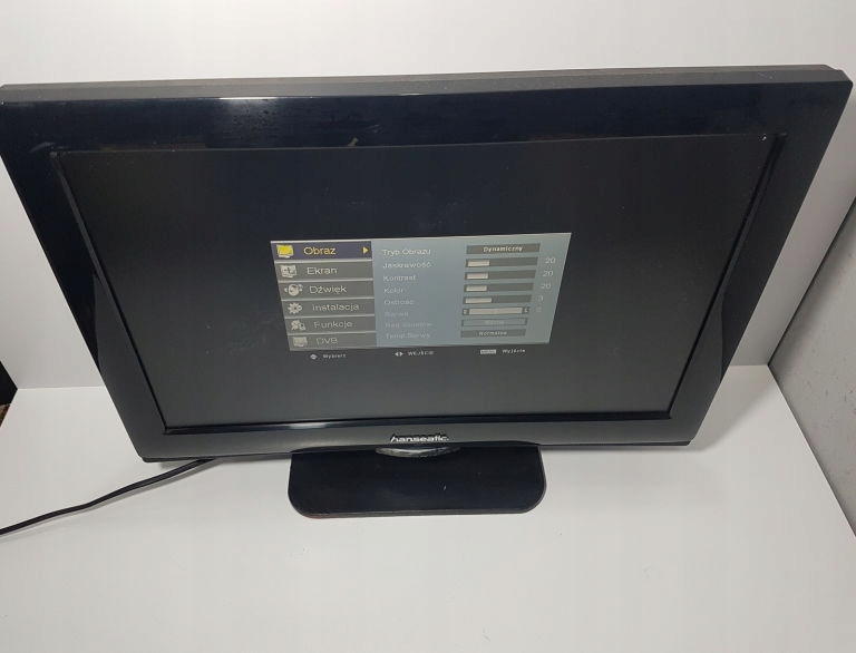 TELEWIZOR LCD 19 CALI HANSEATIC LC1910T