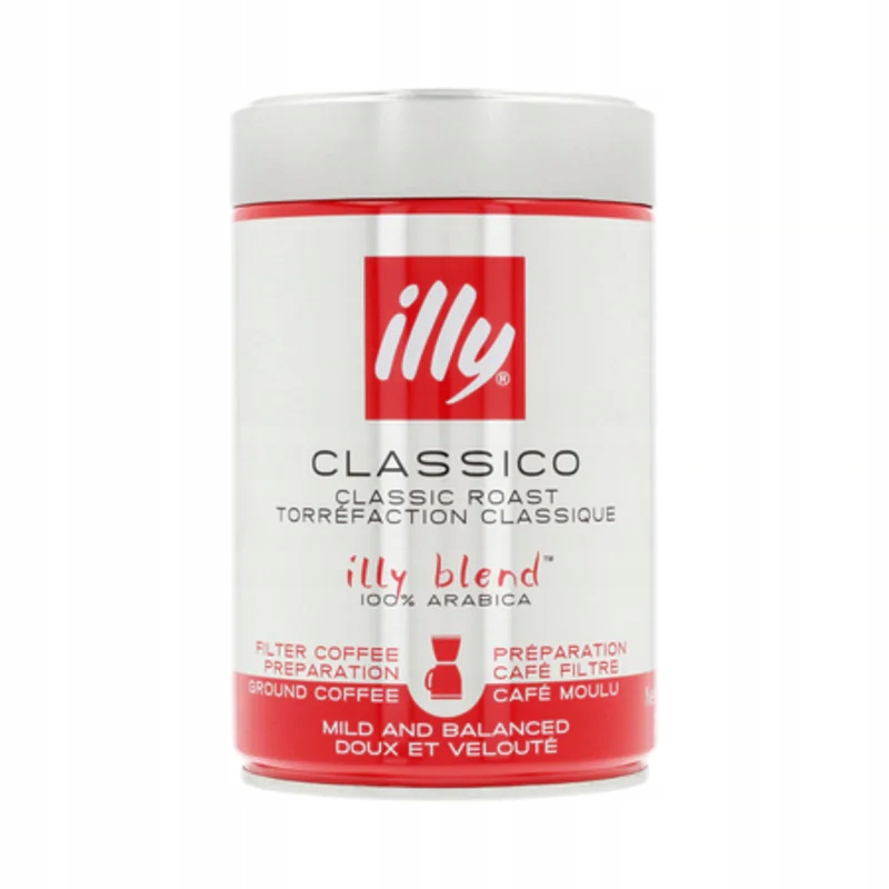 Illy Classico - Filter Roast - Kawa mielona