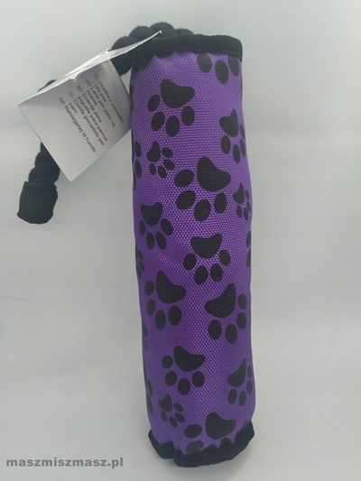 Zabawka dla psa tuba w kolorze fioletowym