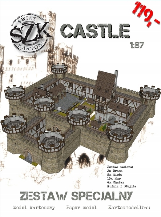 1:87 zestaw specjalny castle ŚZK 1/2022