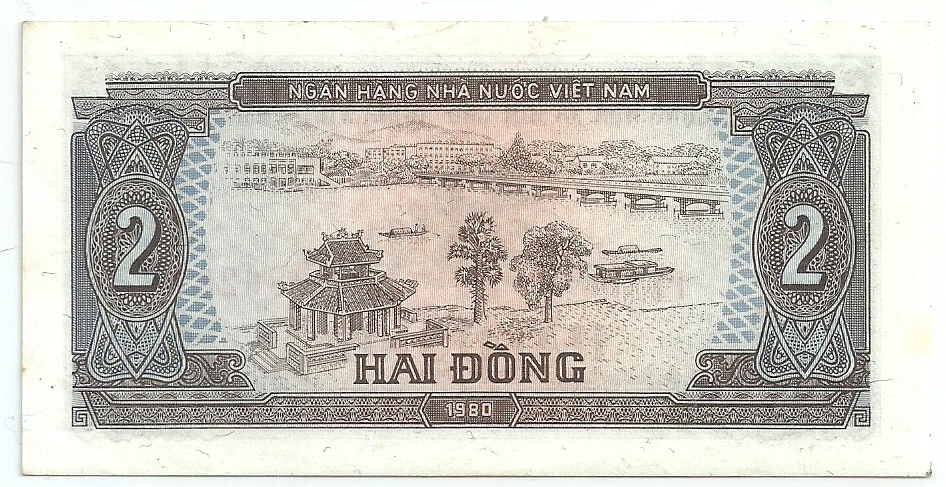 Wietnam, 2 dongi, 1980