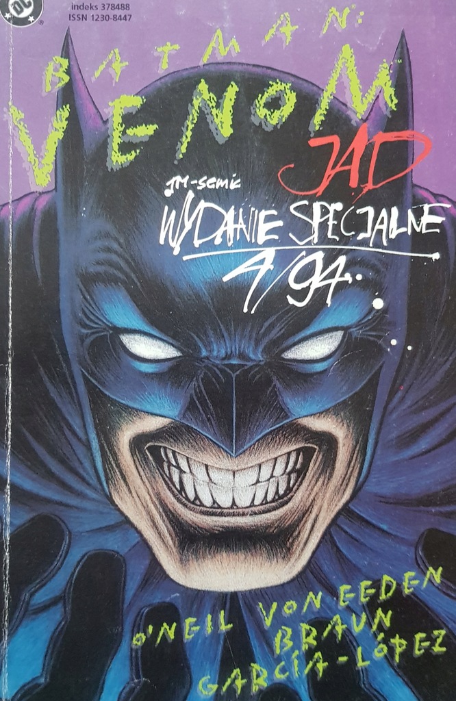 Batman: Venom (Jad) TM-Semic - 11181566074 - oficjalne archiwum Allegro