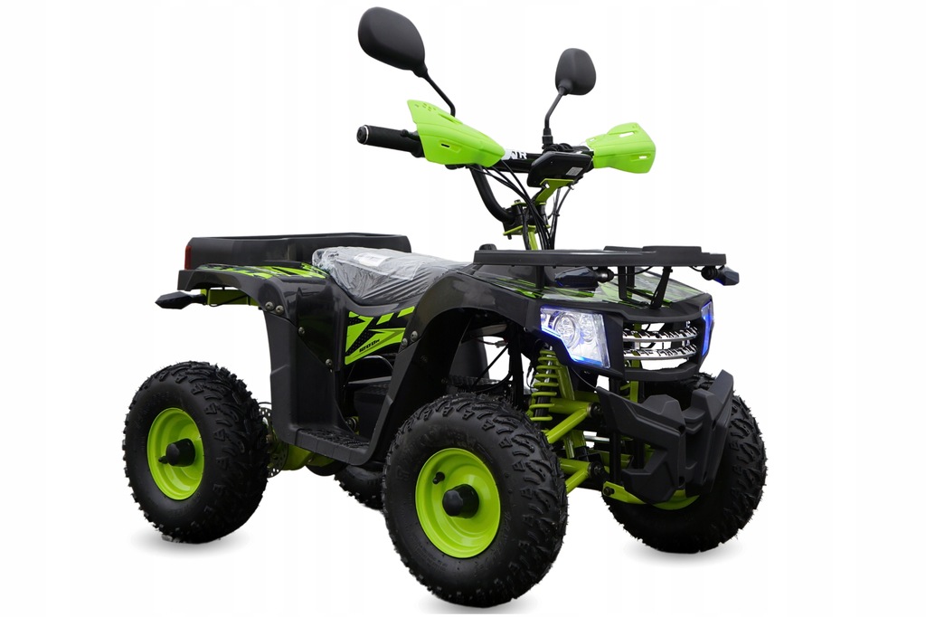 Mini Quad ATV ELEKTRYCZNY 1200W 48V XTR EM14/6 PRO KUFER PILOTY LED LICZNIK
