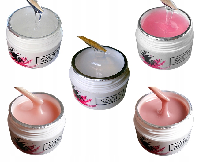 ZESTAW ŻELOWY DO PRZEDŁUŻANIA PAZNOKCI 5x15g UV