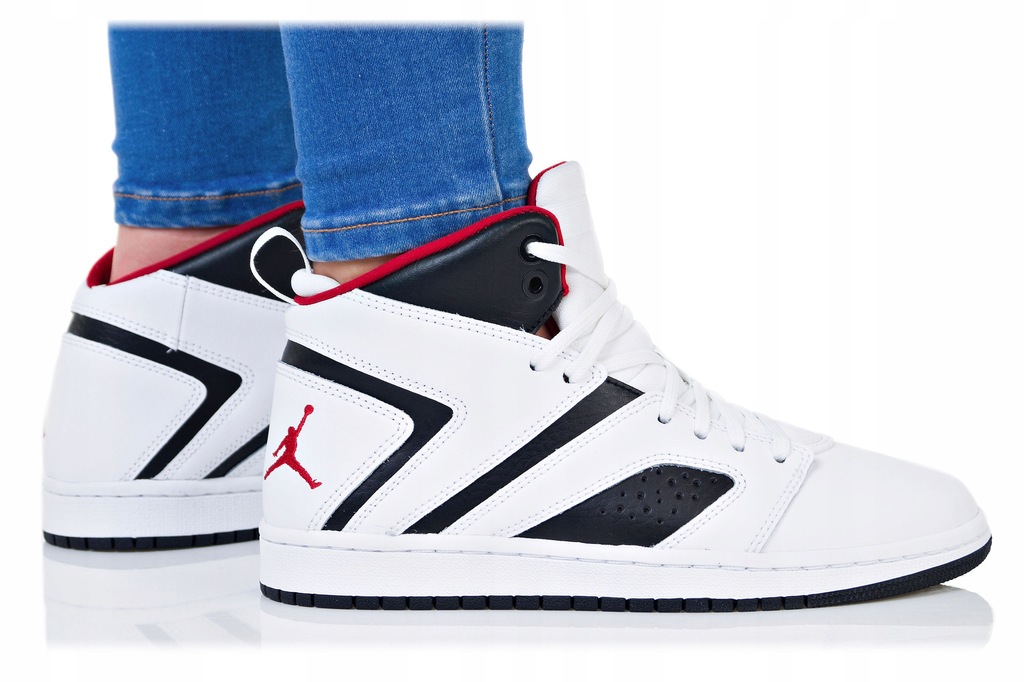 BUTY NIKE JORDAN FLIGHT LEGEND BG AA2527-112 BIAŁE