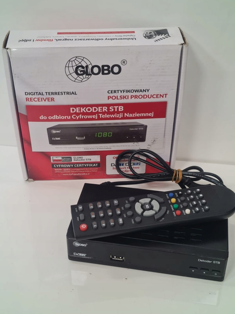 Tuner DVB-T2 Skymaster Globo STB-N6 (1745/23) - 13694169912 - oficjalne ...