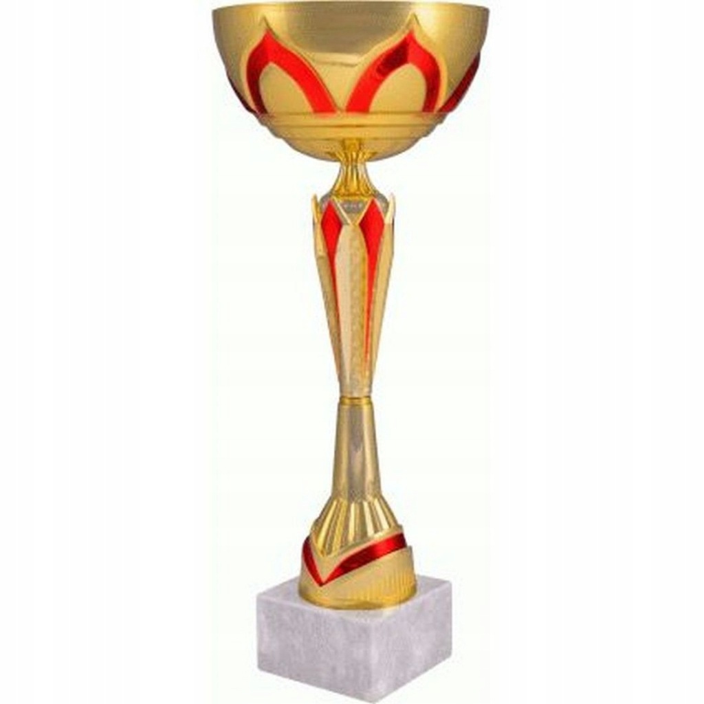 Puchar Metalowy Złoto-Czerwony 7136B