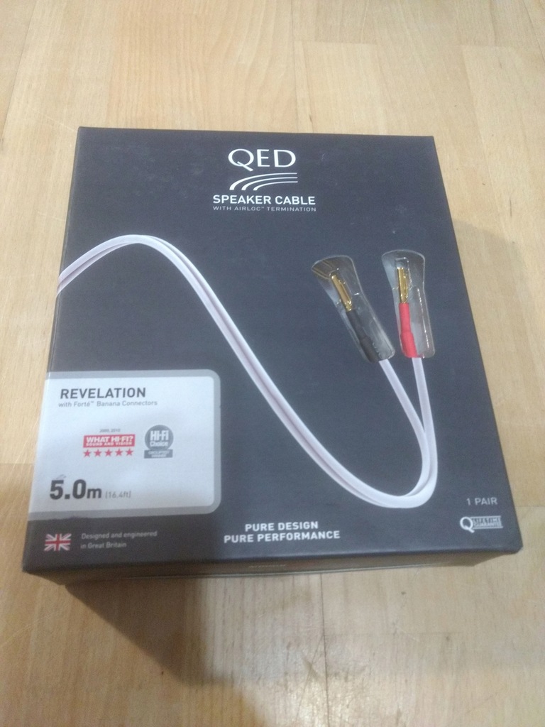 QED Revelation 5m kable głośnikowe para