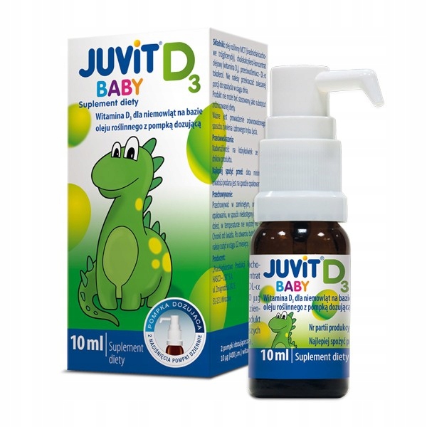JUVIT D3 BABY Suplement diety krople 10 ml