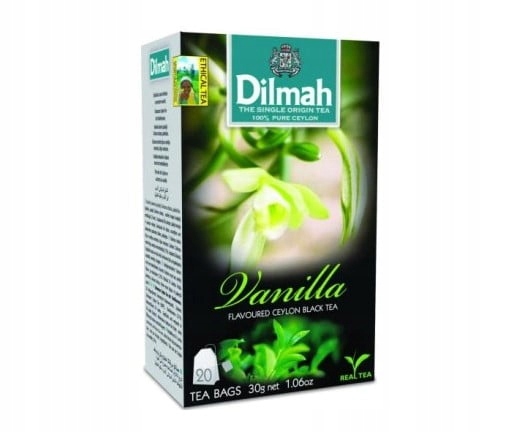 Herbata Dilmah Wanilia 20x1,5g Saszetki