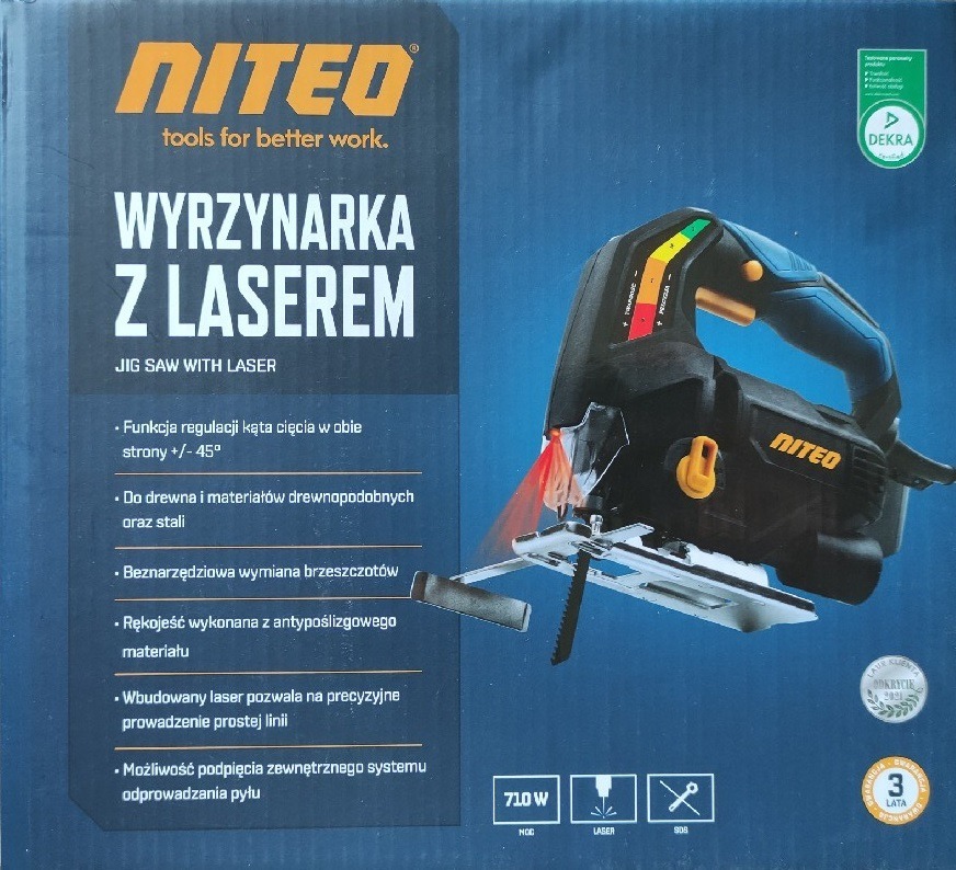 Wyrzynarka Niteo Tools JSO153-22 710 W