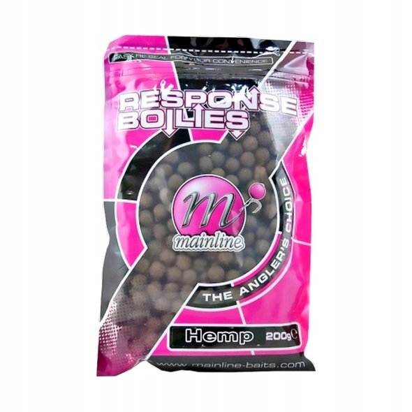 Mainline Response Shelf Life Boilies Hemp 10mm 200