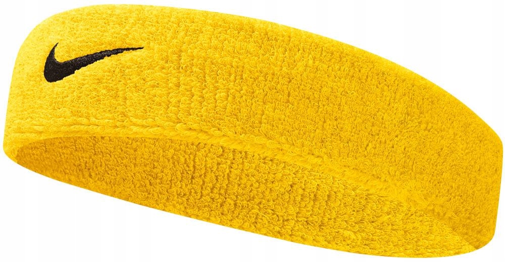 Opaska na głowę NIKE FROTTE SWOOSH HEADBAND żółta