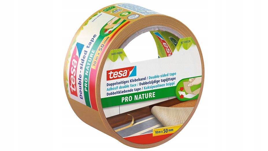 Taśma do wykładzin tesa PRO NATURE 10m x 50mm ECO