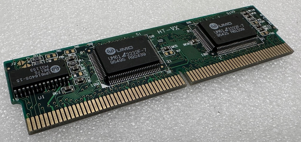 Stara pamięć RAM Retro ELPINA UMC UM613232F-7 HT-VX