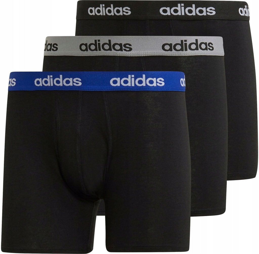 BOKSERKI ADIDAS MĘSKIE 3-pak FS8393 czarne r.L