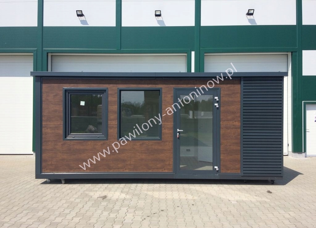 PAWILONY HANDLOWE PAWILON HANDLOWY KONTENER 6x3m