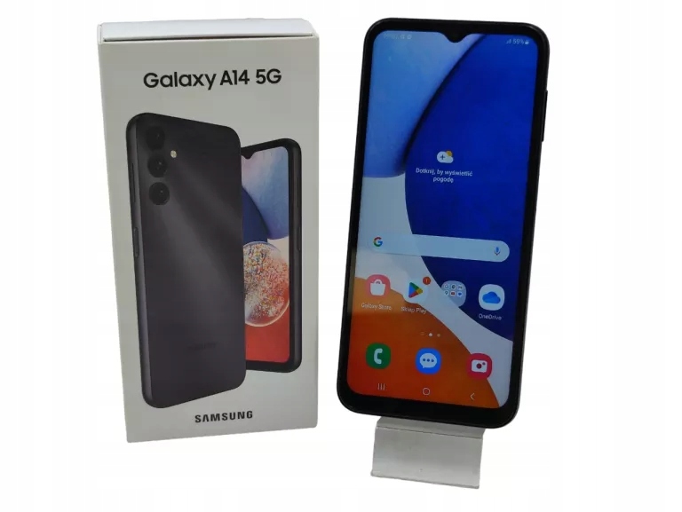 TELEFON SAMSUNG GALAXY A14 - 4 GB / 64 GB 5G CZARNY KOMPLET