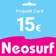 VOUCHER KOD NEOSURF 15 € EURO