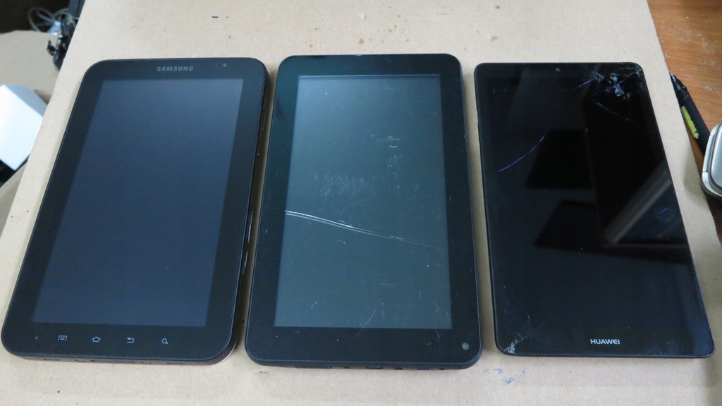 Zestaw 3x tablet Samsung/ Surftab/ Huawei