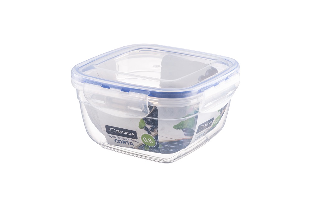 PRO Pojemnik kwadratowy 0,9L CORTA JAKOŚĆ
