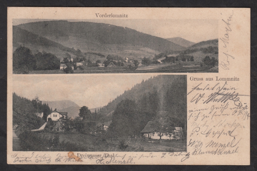 02 - ŁOMNICA - LOMNITZ / GŁUSZYCA - TRZY STRUGI