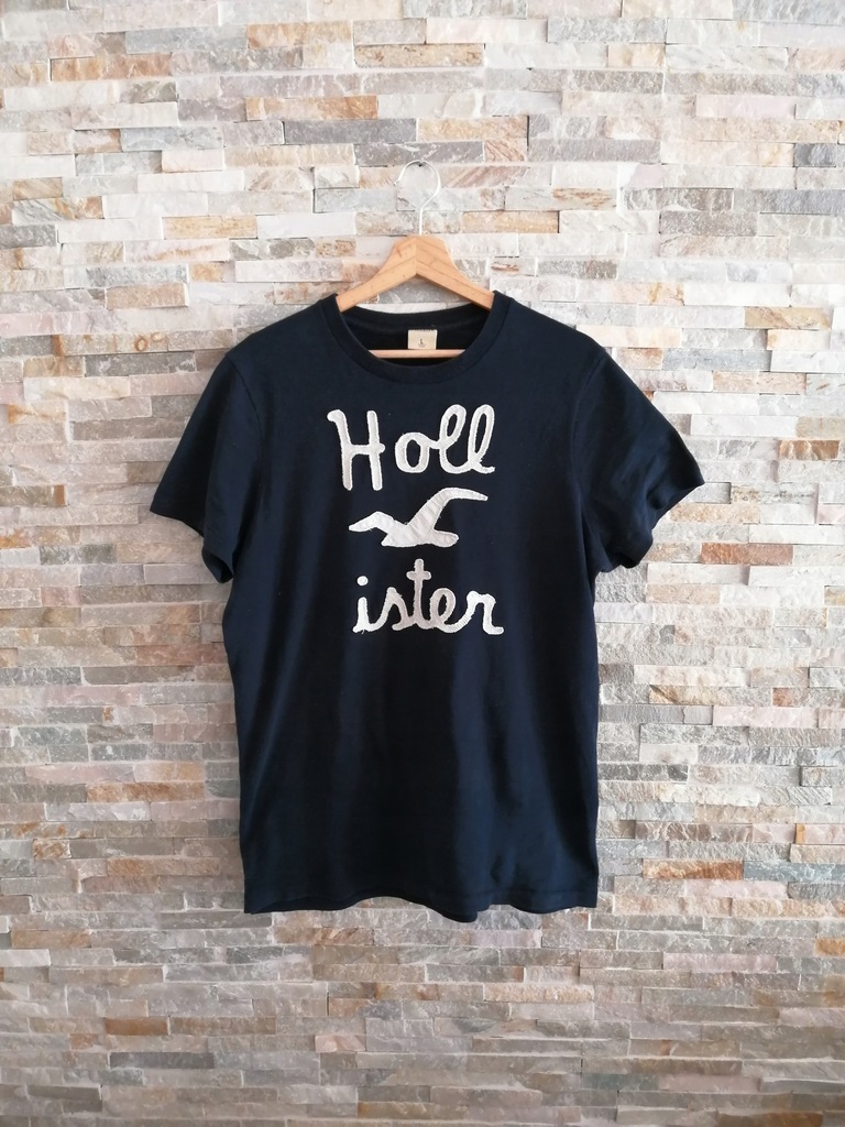 HOLLISTER stylowy t-shirt ideał L