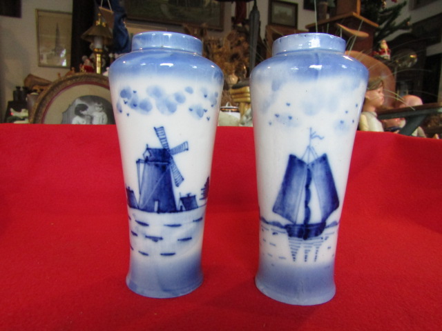 PORCELANOWE WAZONY WAZONIKI WIATRAK ŻUŁAWY ,STATEK OZDOBA KOLEKCJA