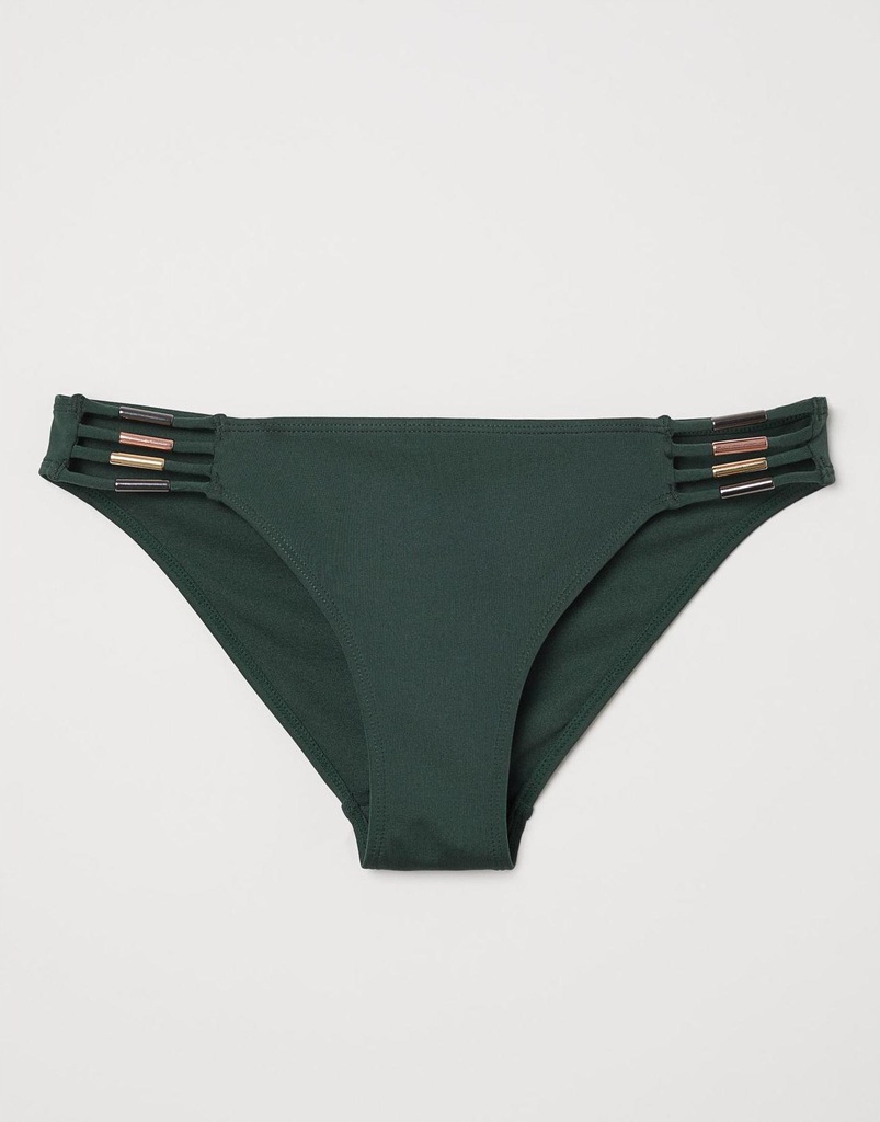 P9J156 H&M__MJ9 DÓŁ OD BIKINI ZDOBIENIE__46