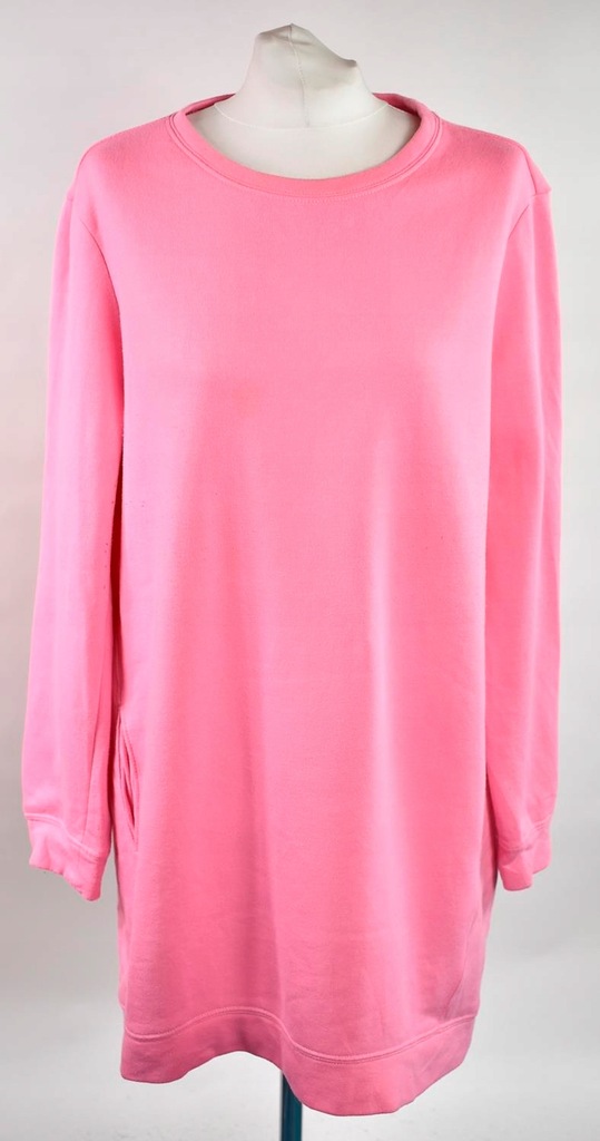 NEW LOOK różowa bluza damska długa r.44