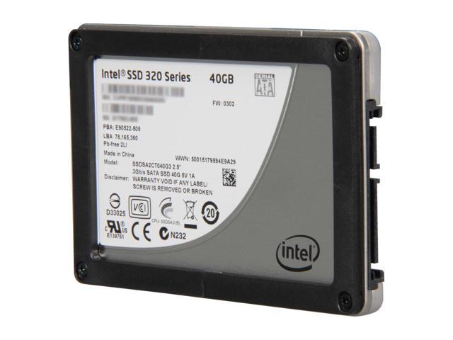 NOWY DYSK SSD MLC SATA 2,5'' INTEL 320 Series 40GB