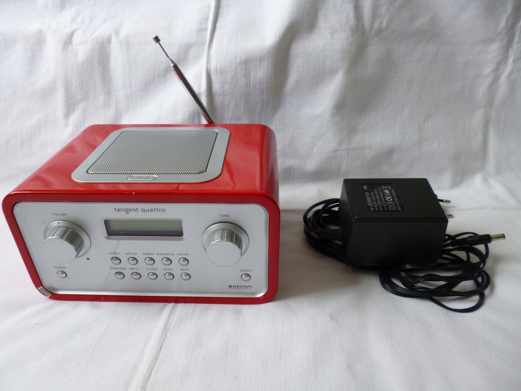 tangent quattro ホワイトインターネット ラジオ Tangent Quattro radio WiFi FM czytaj opis - 13011230795