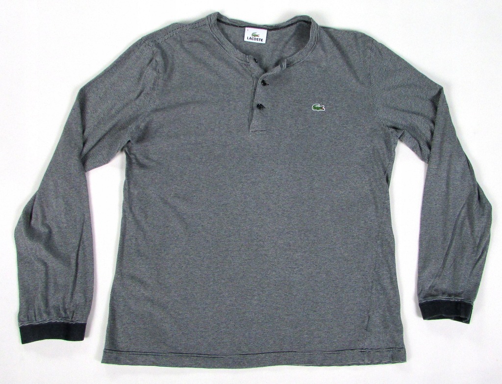 ** LACOSTE **__S__Modny, lekki longsleeve