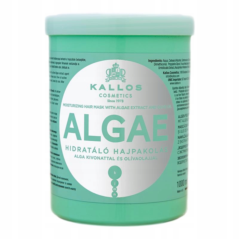 KALLOS Algae Moisturizing Mask With Algae Extract