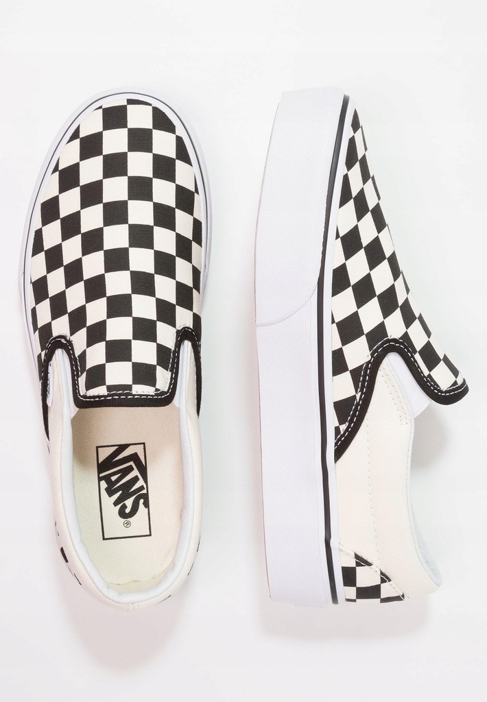 W0E103*VANS CLASSIC SLIP-ON PÓŁBUTY KRATKA 42 G01