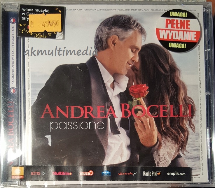 Купить Диск Andrea Bocelli Passione, новая фольга: отзывы, фото, характеристики в интерне-магазине Aredi.ru