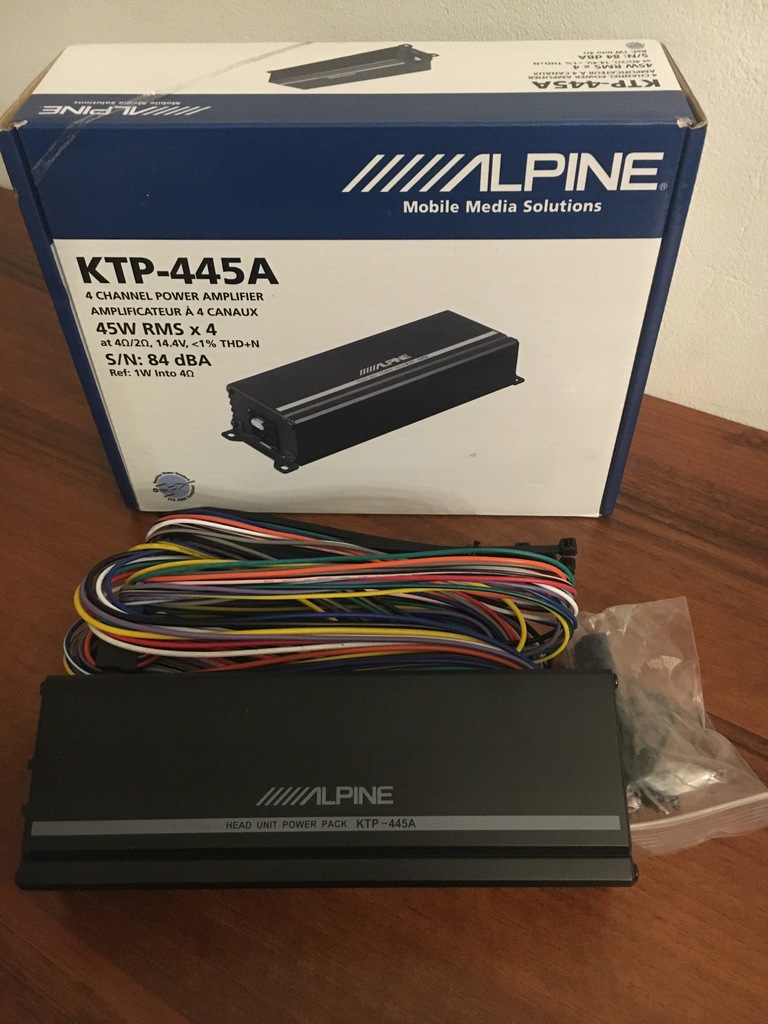 Alpine ktp 445 схема