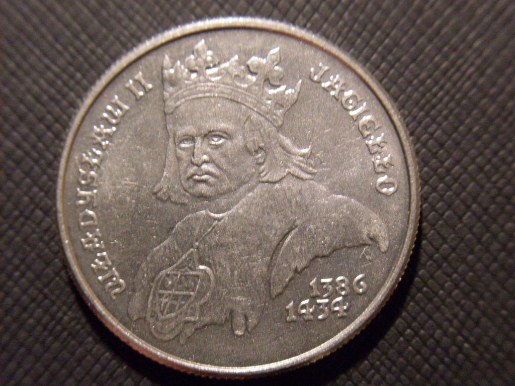 MONETA PRL 500 ZŁ Władysław Jagiełło r. 1989 BDB