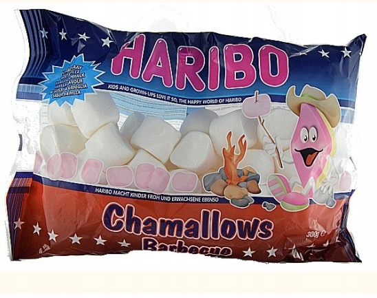 Haribo Pianki Barbecue Chamallows Marshmallow 300g