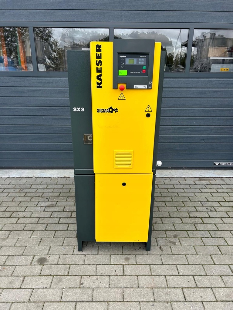 KOMPRESOR ŚRUBOWY KAESER Sx 5.5KW 11BaR OSUSZACZ + ZBIORNIK AIRCENTER