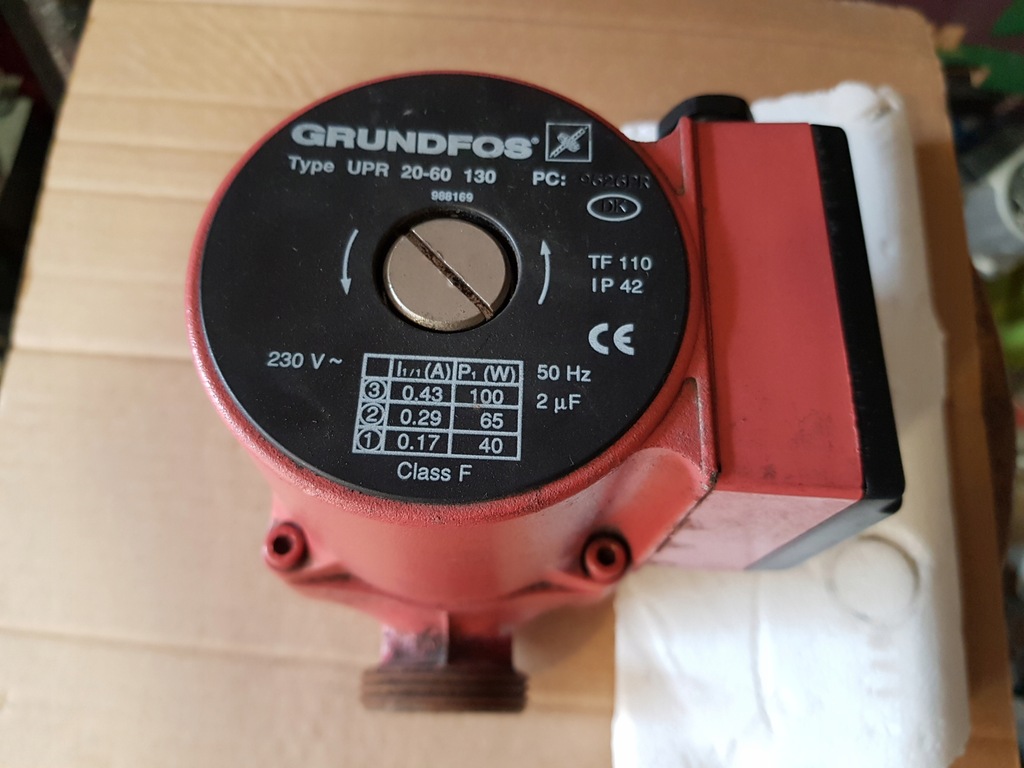 Pompa Grundfos UPR 20-60 130 do pieca Termet 1 i 2
