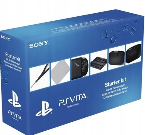 PS Vita Starter Kit Zestaw Akcesoriów Etui Folia