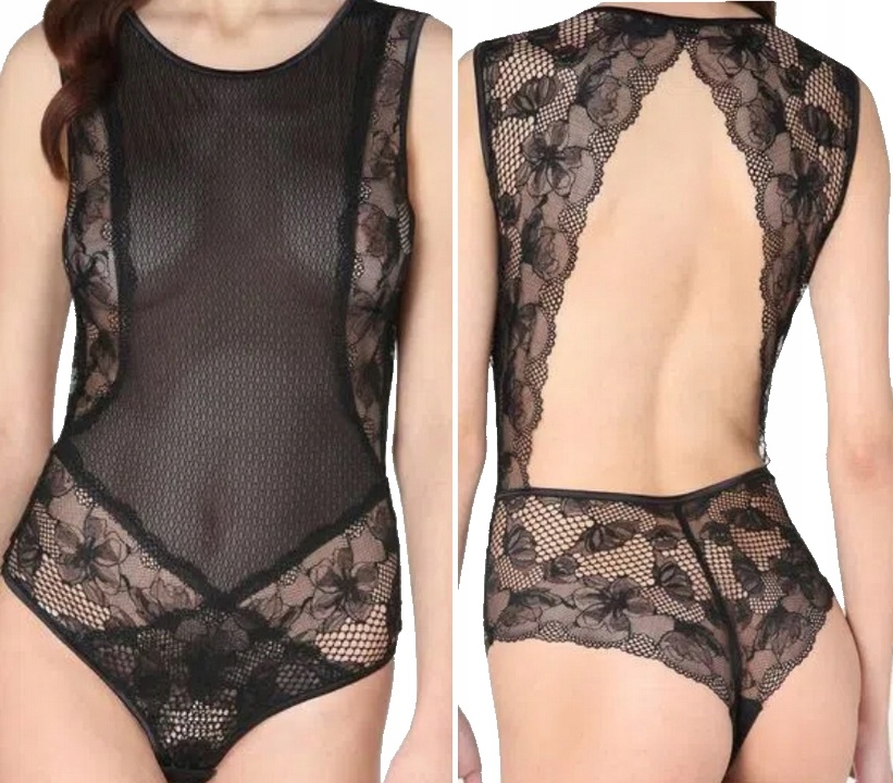 INTIMISSIMI Body De Renda Sexy Mesh S/36