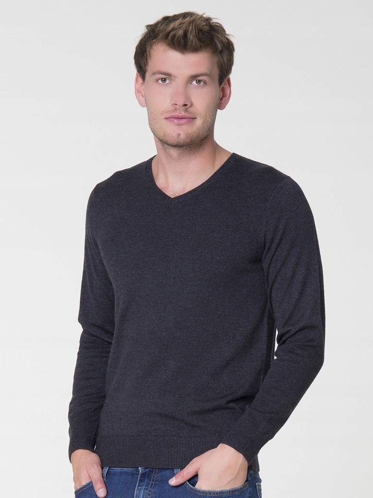 BIG STAR SWETER MĘSKI V-NECK FARDON 990 M