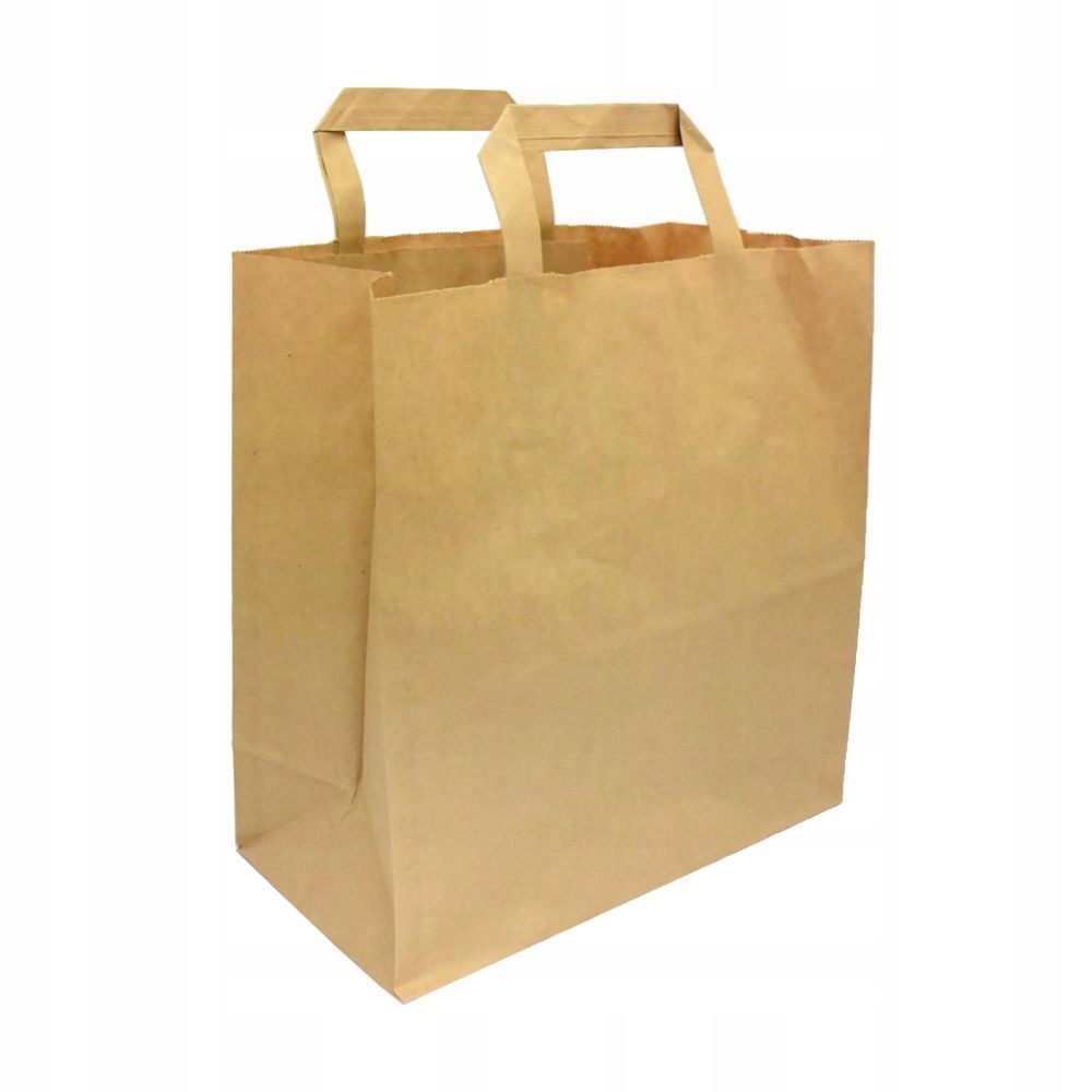 Torba papierowa z uchem 26x14x30cm 250szt
