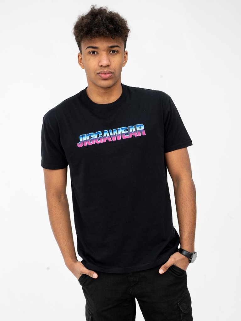 Koszulka Jigga Bawełniana T-Shirt 3D Czarna L