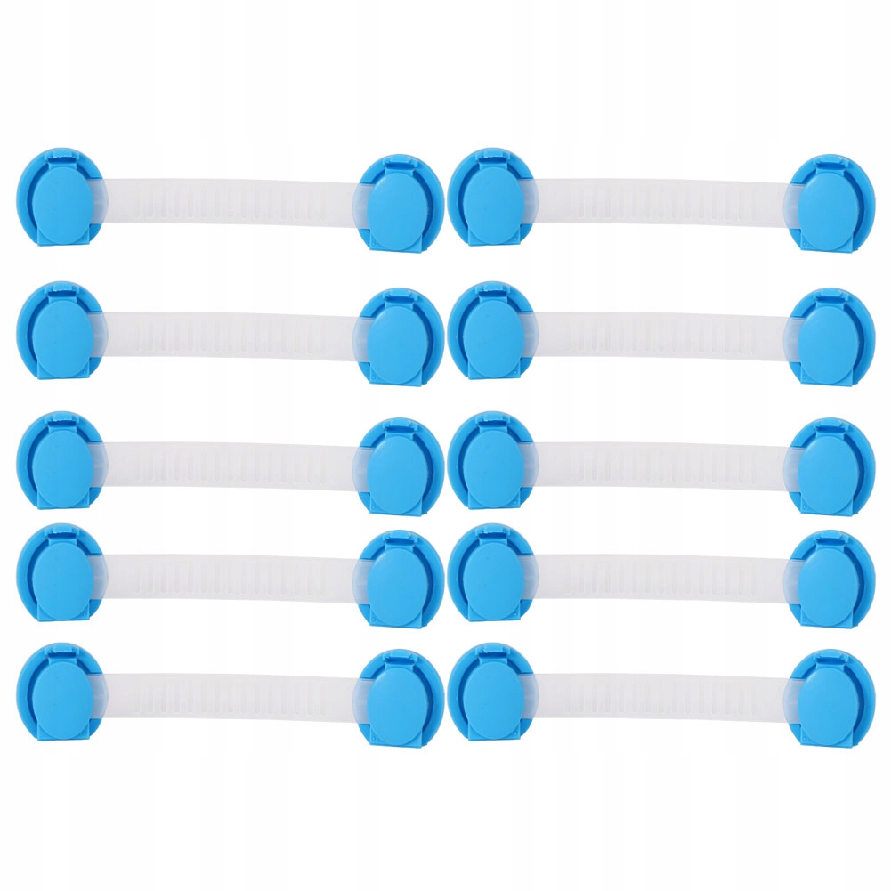 10 szt. Zamki do szafek bezpieczeństwa dla dzieci